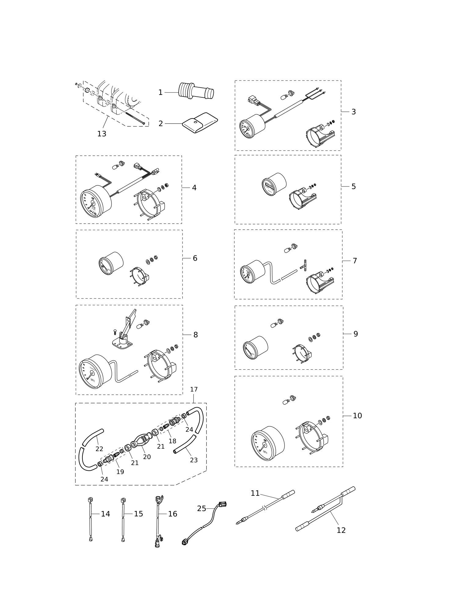 选装配件 OPTIONAL PARTS · ACCESSORIES